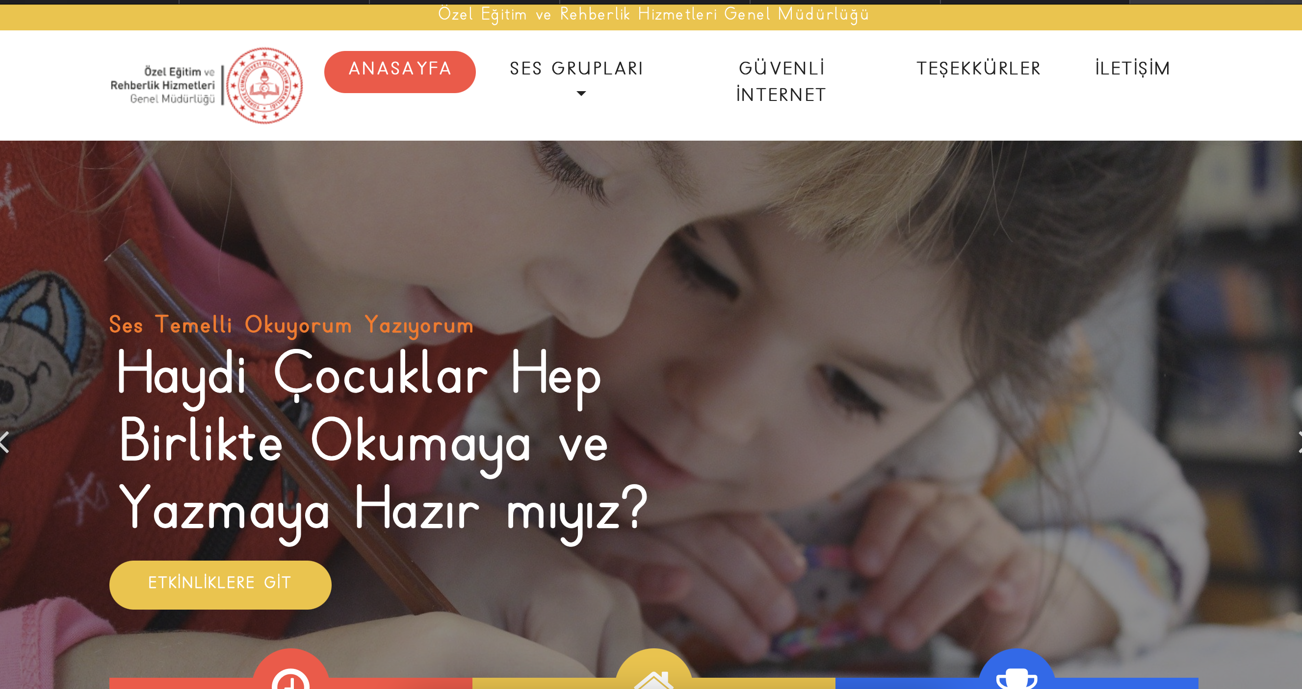 SES TEMELLİ OKUYORUM YAZIYORUM