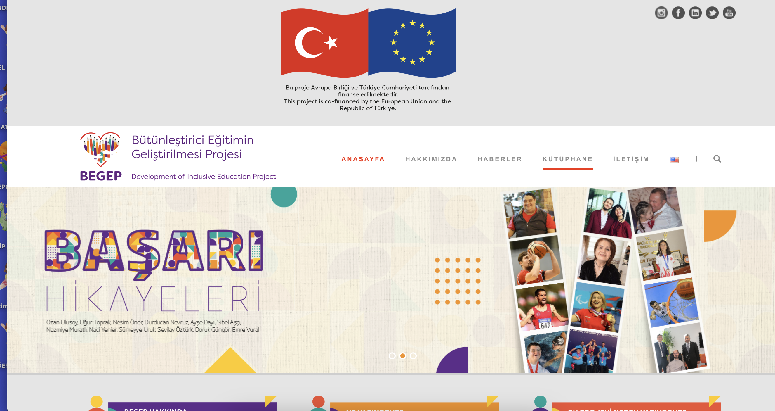 Bütünleştirici Eğitimin Güçlendirilmesi Projesi (BEGEP)