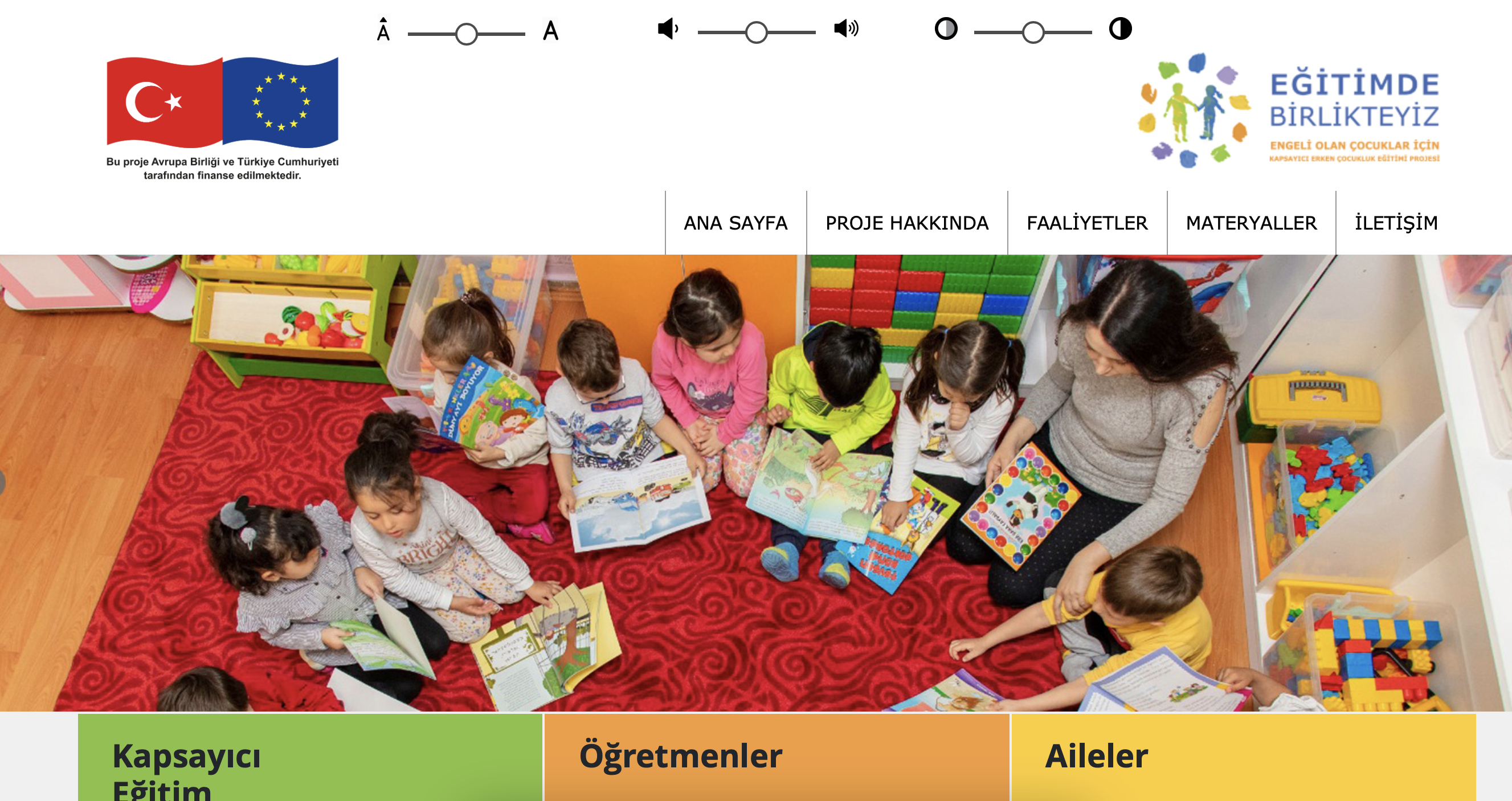 EĞİTİMDE BİRLİKTEYİZ